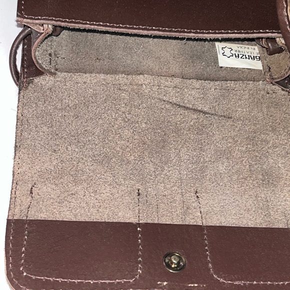 Brown Leather Men's Bag - Picture 7 of 8